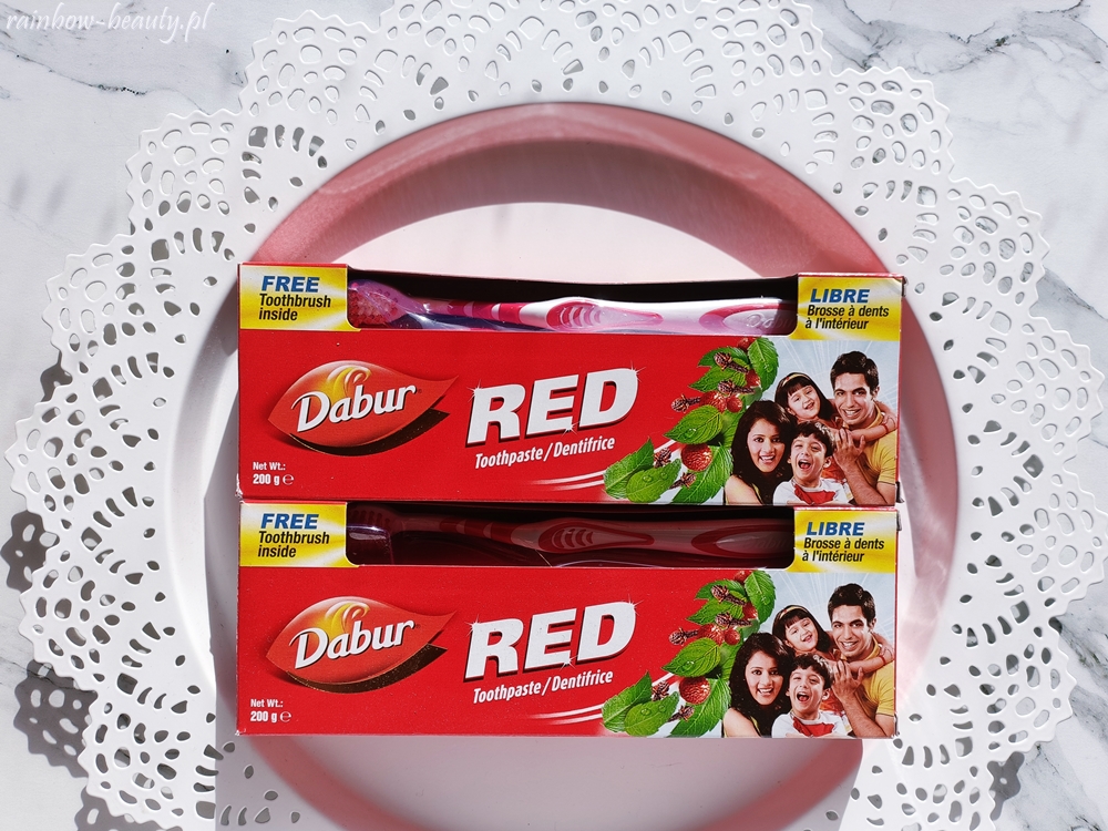 red dabur pasta do zębów