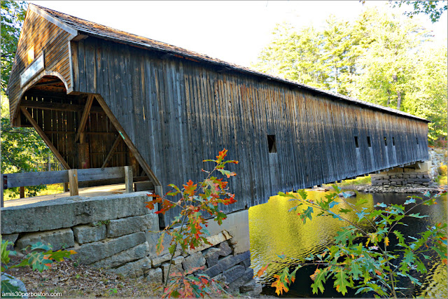 Puente Cubierto Hemlock Bridge, Maine