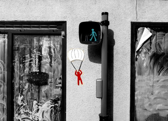 Creative Street Art by French Artist OakOak Seen On www.coolpicturegallery.us