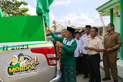 Pelepasan Kendaraan Koin Bhakti Santri Untuk Guru Ngaji Lampung timur