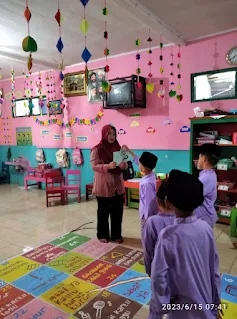 Antusias Anak Dalam Belajar di TK Muslimat NU Diponegoro 93 Cipete