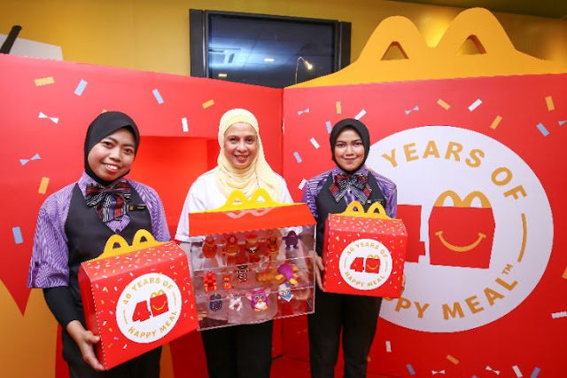 Mainan Ikonik McDonald's Muncul Kembali Sempena  Sambutan Ulang Tahun Ke-40 Happy Meal