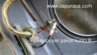 Cara memperbaiki kompor gas yang apinya kecil capuraca