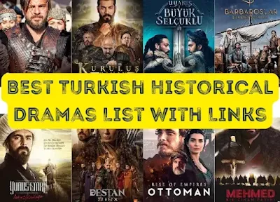 Best Turkish Historical Dramas List | Dirilispk