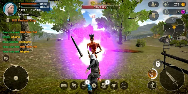 لعبة Evil Lands Online Action RPG | لعبة محارب الشياطين والمخلوقات المرعبة بالعصور الوسطي ألعاب أونلاين