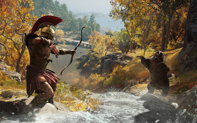 Assassin's Creed Odyssey Bear Attacks