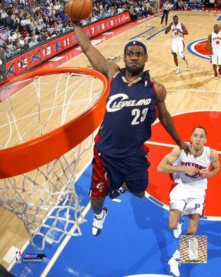 lebron james dunking. LeBron James Dunk Contest