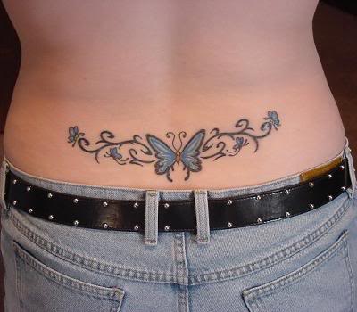 cute butterfly tattoos. Cute Butterfly Tattoo Design