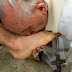 Video; Easter: Pope Francis Washes, Kisses Prisoners’ Feet