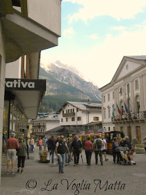 Cortina d'Ampezzo zona pedonale