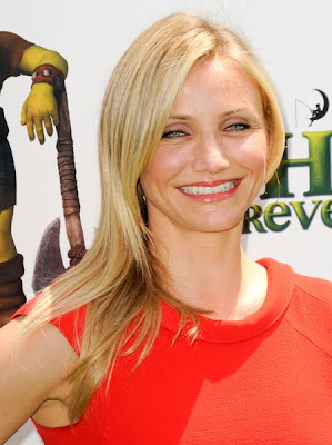 Cameron Diaz Medium Blonde Hairstyles