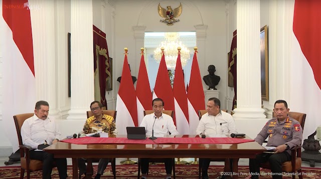 Presiden Jokowi: Komitmen Pemerintah Berantas Korupsi Tak Pernah Surut