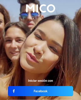 Como iniciar sesion en Mico con Facebook Dating App