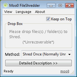 Menghapus File Secara Permanen Dengan File Shredder