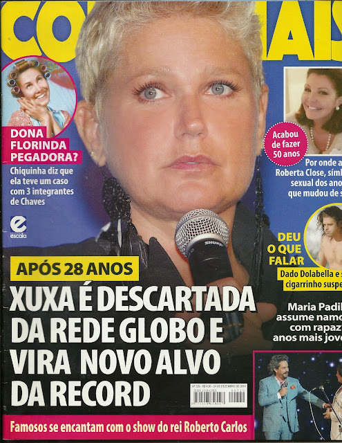 Resultado de imagem para xuxa capa da revista conta mais