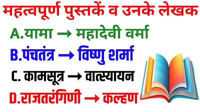 महत्वपूर्ण पुस्तकें व उनके लेखक ।।Top 100 Gk।सामान्य ज्ञान महत्वपूर्ण प्रश्नोत्तर।Static GK One Liner GK