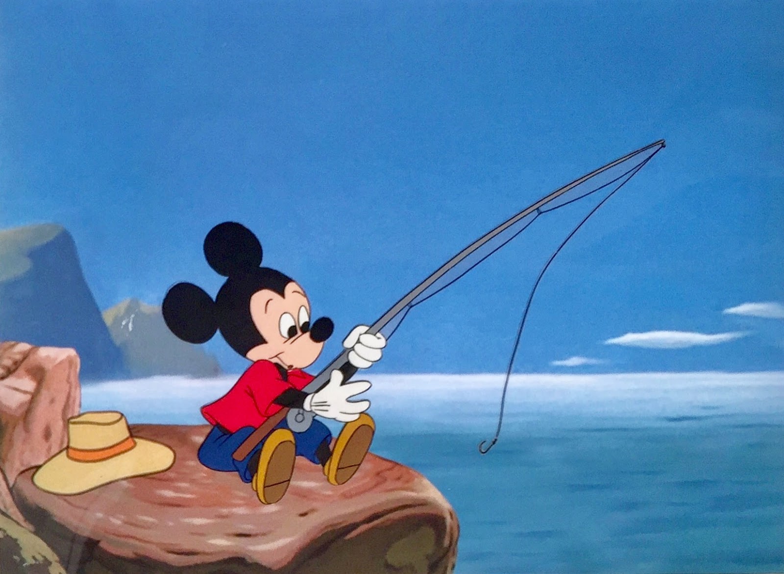 Animation Collection: Original Production Animation Cel of Mickey Mouse  from The Simple Things 1953