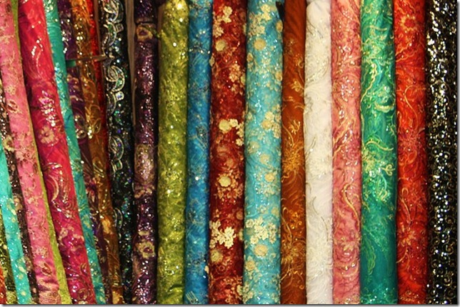 Sparkly material