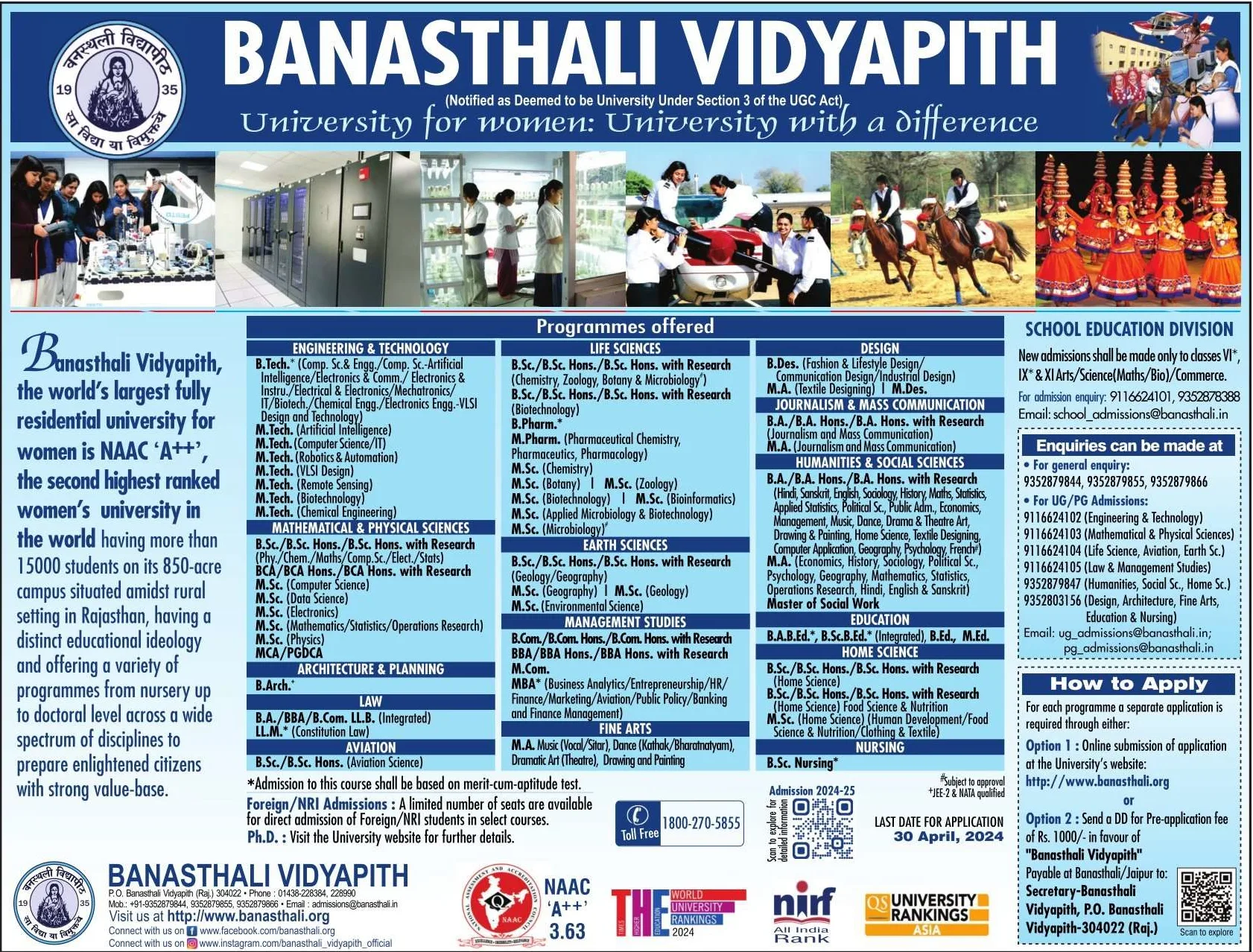 Banasthali Vidyapeeth