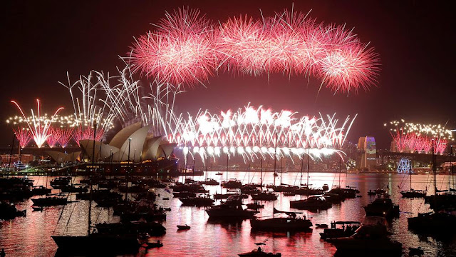 Photos: New year celebrations around the world 