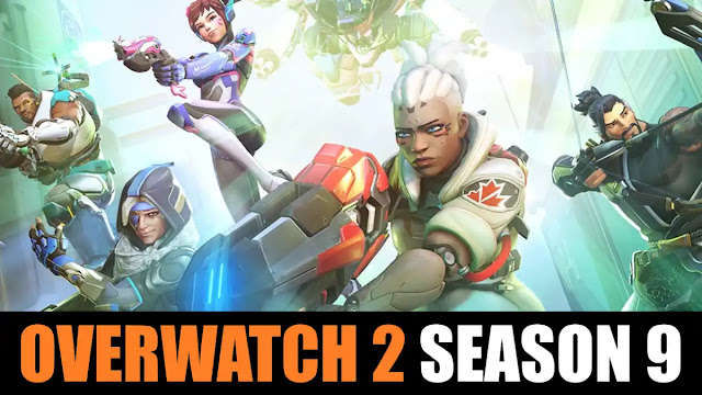 OW2 Season 9, overwatch 2 season 9, OW2 Season 9 Patch Notes, OW2 Season 9 competitive play updates, OW2 Season 9 Pharah reworks, OW2 Season 9 map updates, OW2 Season 9 hero updates