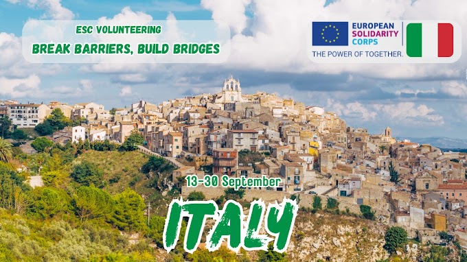 Break Barriers, Build Bridges | ESC Volunteering in Sicily, Italy (Fully Funded)