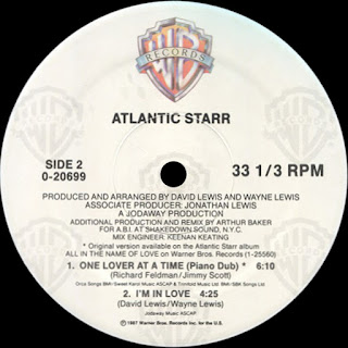 One Lover At A Time (Piano Dub) - Atlantic Starr - http://80smusicremixes.blogspot.co.uk