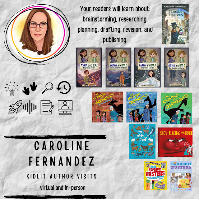 Caroline Fernandez kidlit author @ParentClub