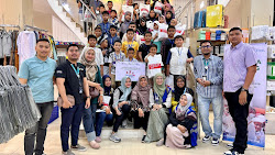 Puluhan Anak Yatim Belanja Bersama PT. Pegadaian Cabang Syariah Soebrantas dan Human Initiative Riau