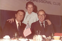 Governor Ronald Reagan, Dot Helms, and Senator Jesse Helms