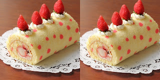 Strawberry Roll Cake