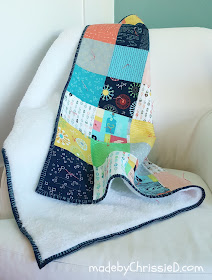 Hand Tied Snuggly Quilt Pattern by madebyChrissieD.com