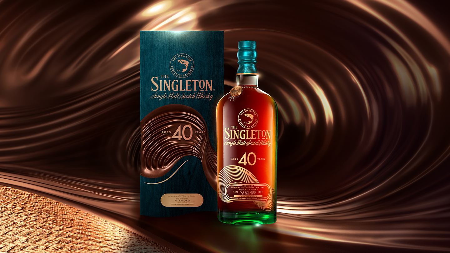 THE SINGLETON 40 YEARS OLD WHISKEY