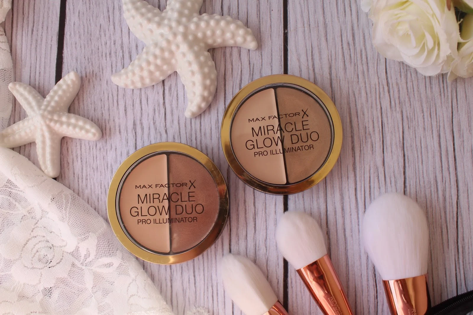 MAX FACTOR - Miracle Glow Duo Pro Illuminator - Podwójny rozświetlacz i korektor do twarzy