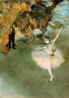 Flores y Palabras: Edgar Degas: Bailarinas en el escenario