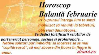 Horoscop februarie 2020 Balanță 