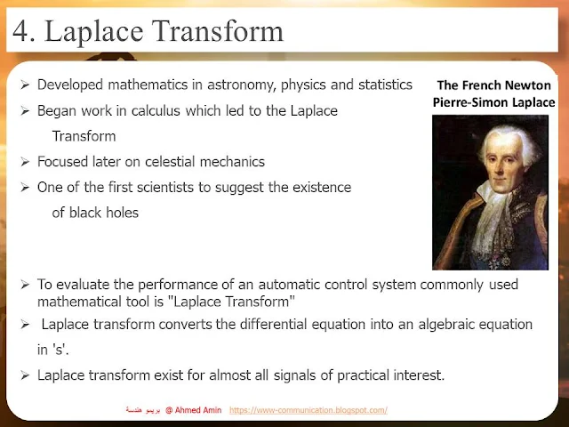 Application of laplace transform in Automatic Control.ppt  تطبيقات معادلات لابلس في مجال الكنترول