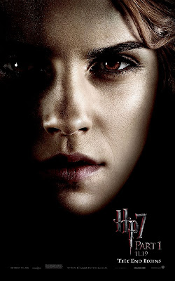 Harry Potter and the Deathly Hallows Part 1 Portrait Movie Poster Set - Emma Watson as Hermione Granger