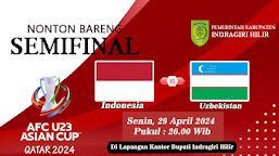 Ayo, Nonton Bareng Haji Herman di Laga Semi Final antara Timnas Indonesia Vs Uzbekistan, Hadiah Doorprize Menarik Menanti Anda