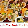 Thank You Note After Dinner Party Host / 20 Heartfelt Notes To Say Thank You For Dinner Tosaylib / Thank you very much for inviting our staff members to the dinner party you hosted on thursday.