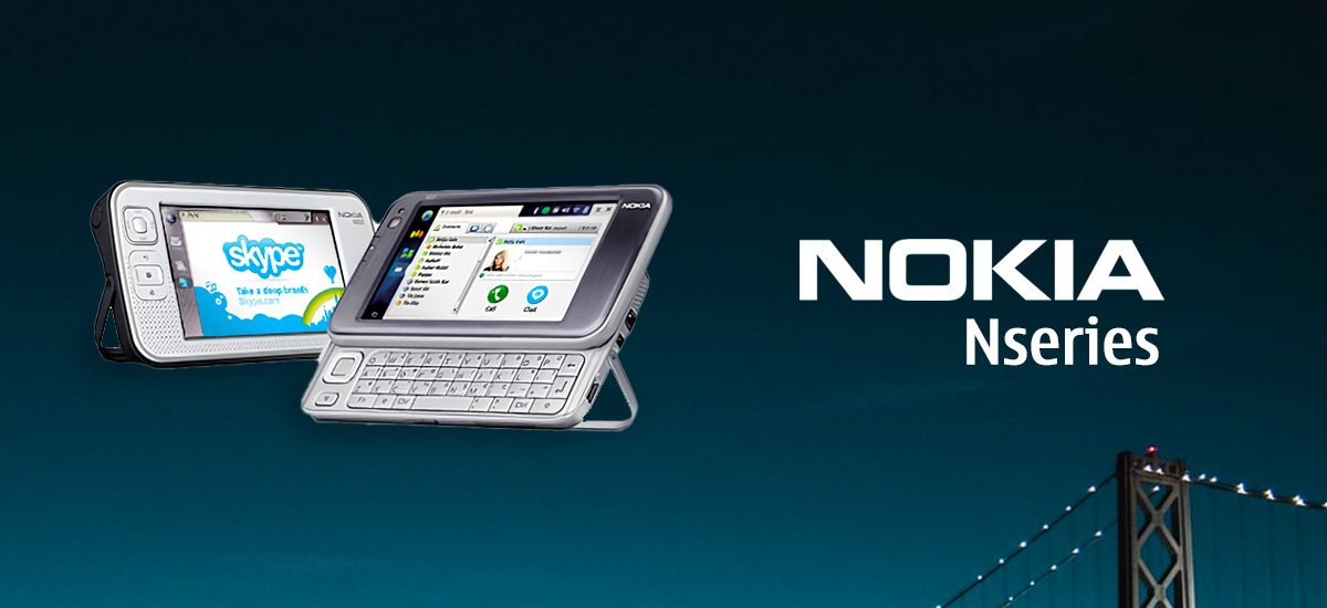 Nokia N Series N810 Advert Front and Back view