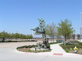 Exhibit at Texas Sculpture Garden, Frisco