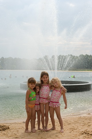 Girls by fountain at callaway blog