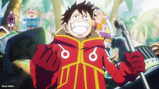 ワンピース アニメ エッグヘッド編 1095話 ルフィ Monkey D. Luffy ONE PIECE Episode 1095 Egghead Arc