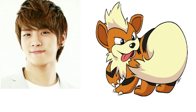 Jonghyun do SHINEE & Growlithe