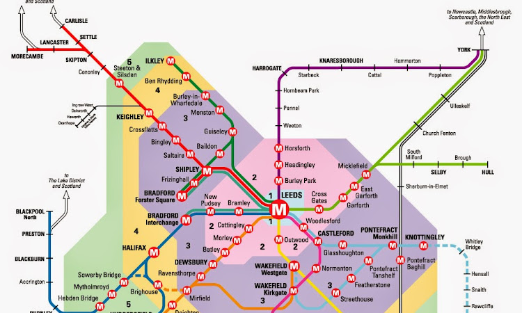 Leeds Transport Maps