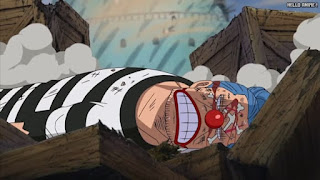 ワンピースアニメ インペルダウン編 450話 バギー | ONE PIECE Episode 450