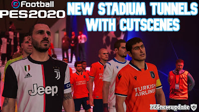 PES 2020 Stadium Tunnels with Cutscenes by FuNZoTiK