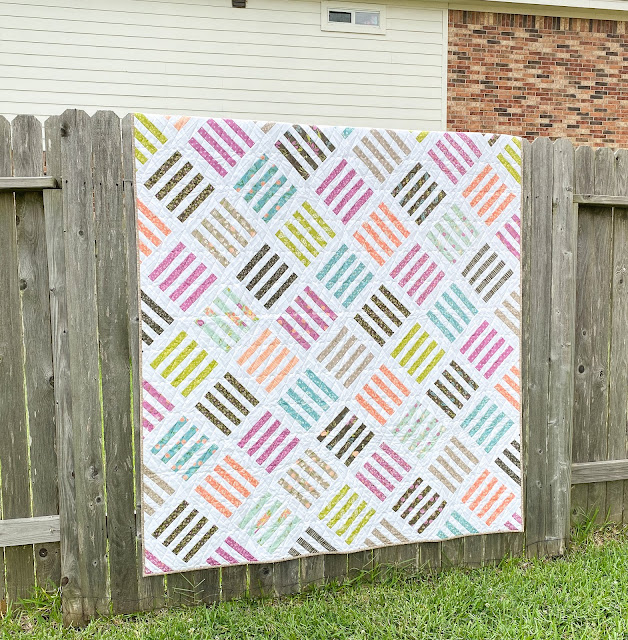 Sandalwood quilt pattern in Balboa by Sherri and Chelsi for Moda Fabrics