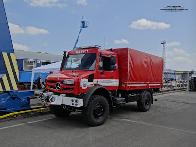 Mercedes-Benz Unimog U4023, HZS SŽDC JPO Ostrava